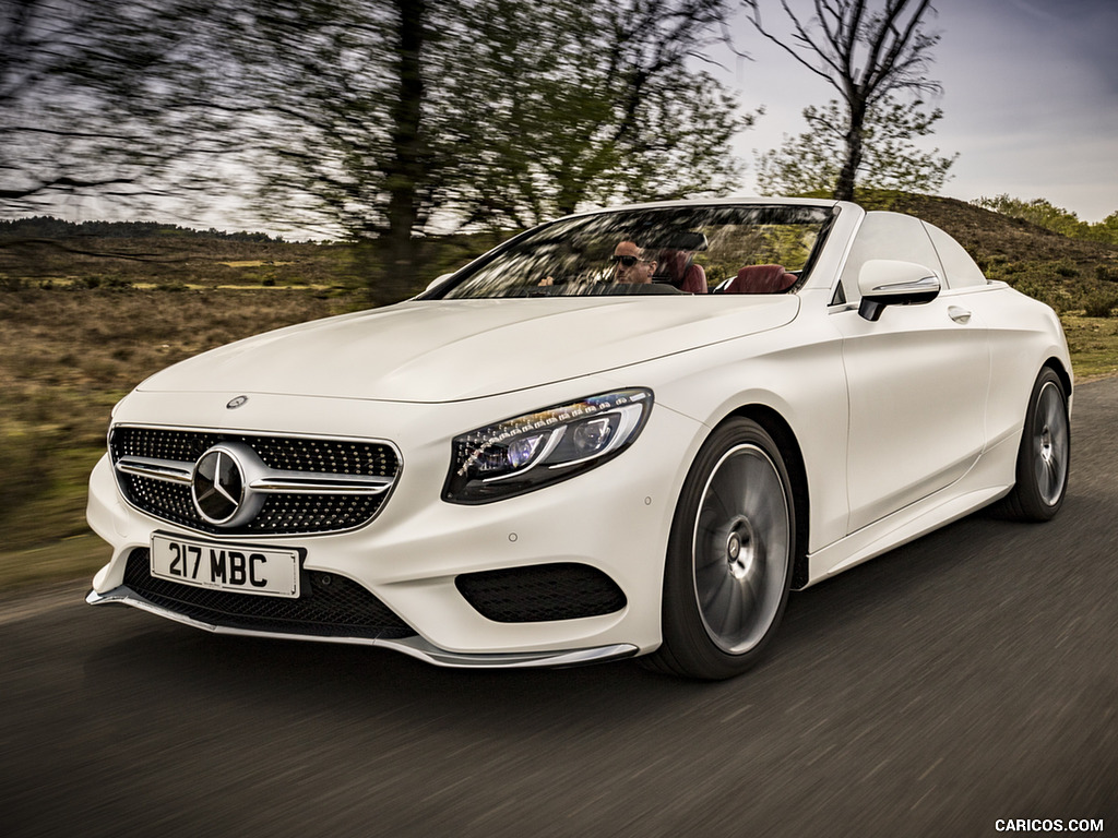 2017 Mercedes-Benz S-Class S500 Cabriolet AMG Line (UK-Spec) - Front