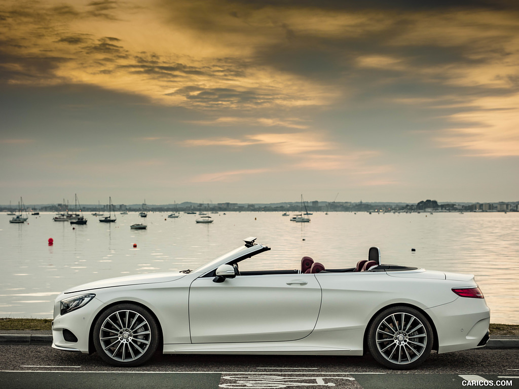 2017 Mercedes-Benz S-Class S500 Cabriolet AMG Line (UK-Spec) - Side