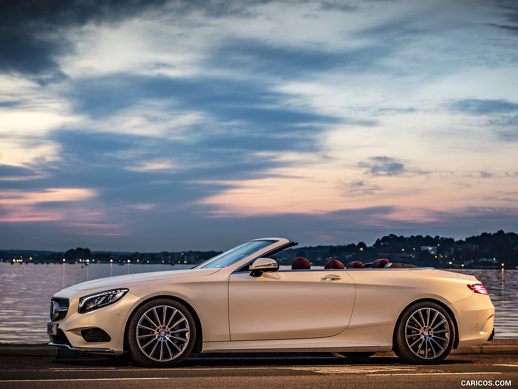 2017 Mercedes-Benz S-Class S500 Cabriolet AMG Line (UK-Spec) - Side