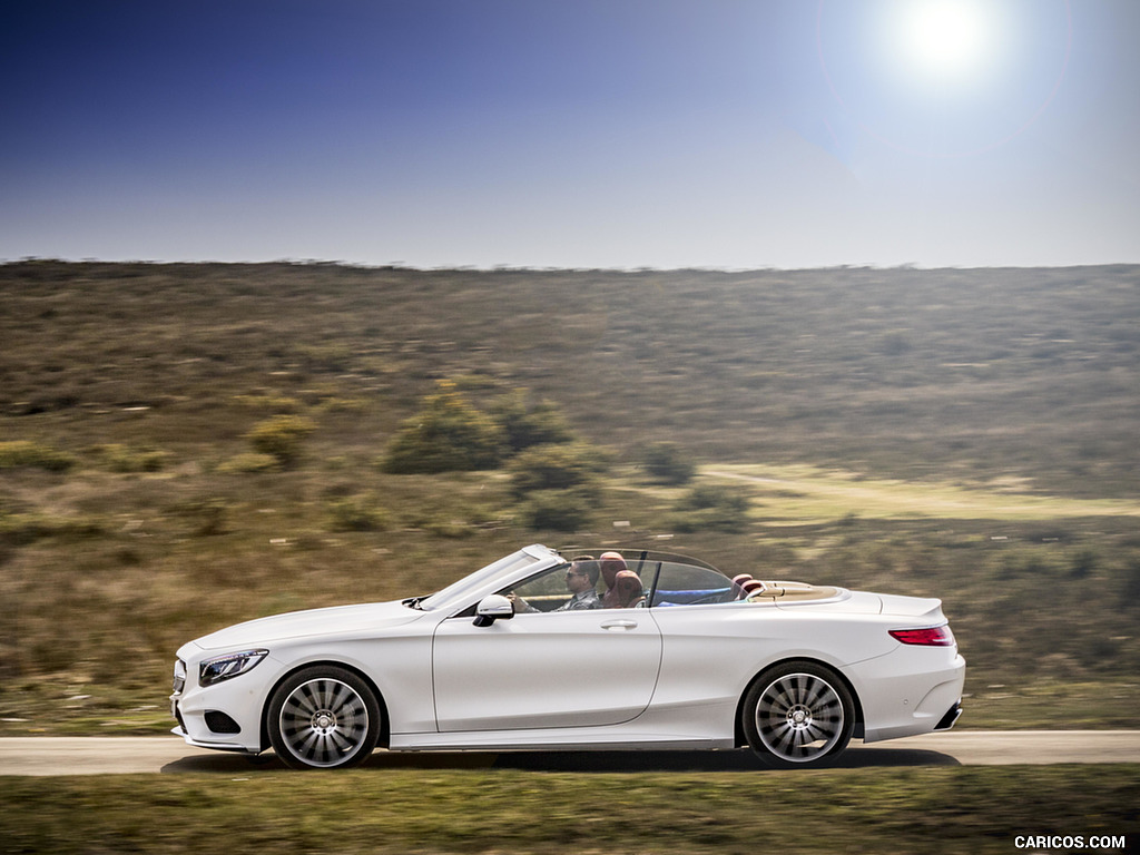 2017 Mercedes-Benz S-Class S500 Cabriolet AMG Line (UK-Spec) - Side