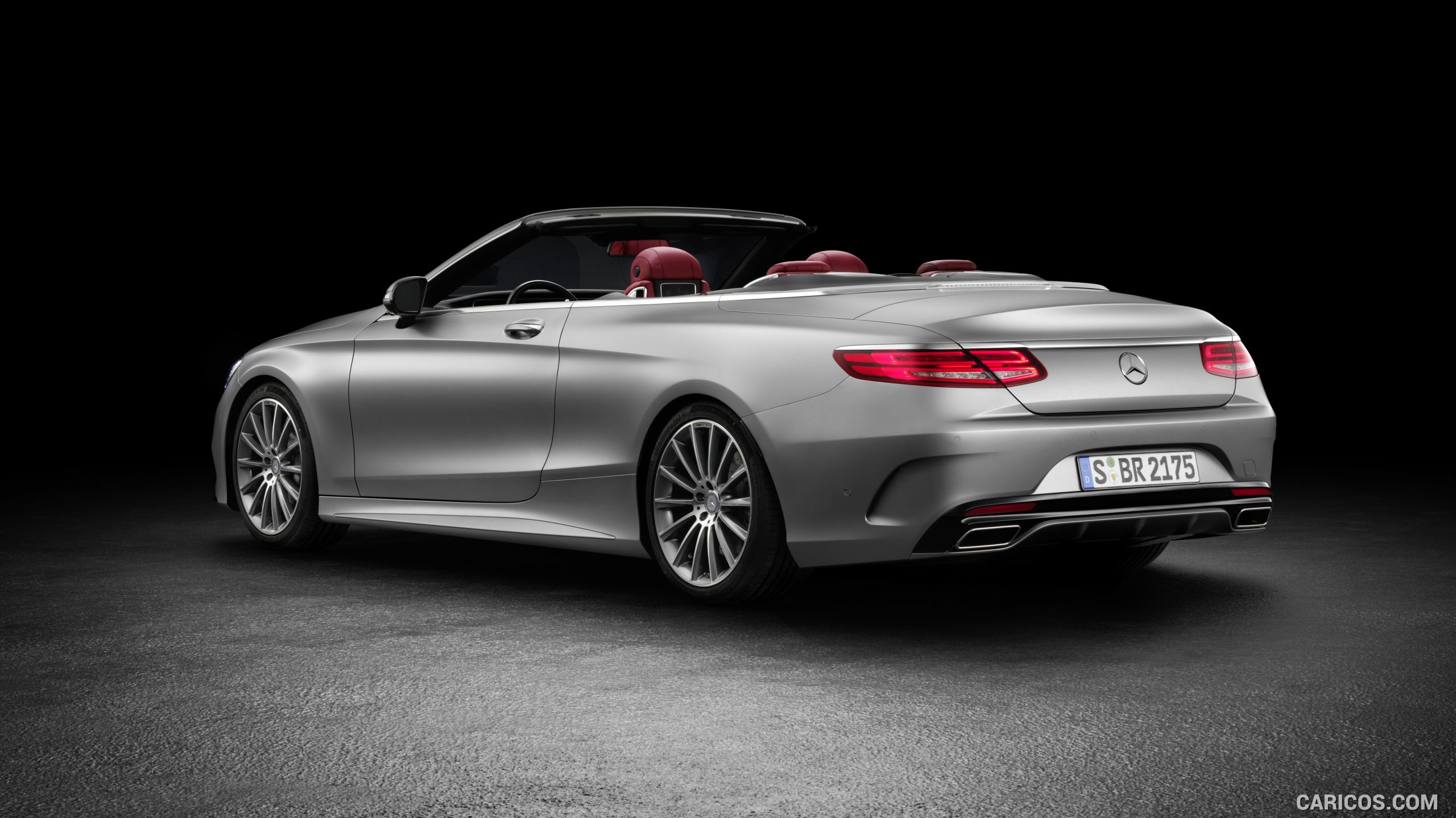 2017 Mercedes-Benz S-Class S500 Cabriolet AMG-line (Alanit Grey Magno) - Rear, #24 of 56