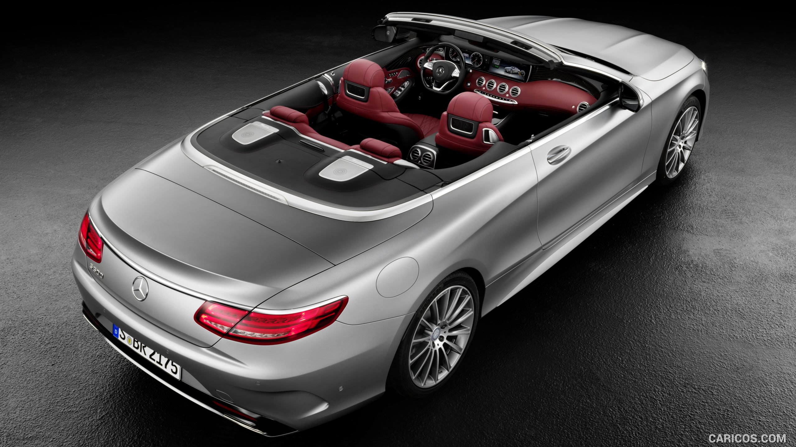 2017 Mercedes-Benz S-Class S500 Cabriolet AMG-line (Alanit Grey Magno) - Top, #32 of 56