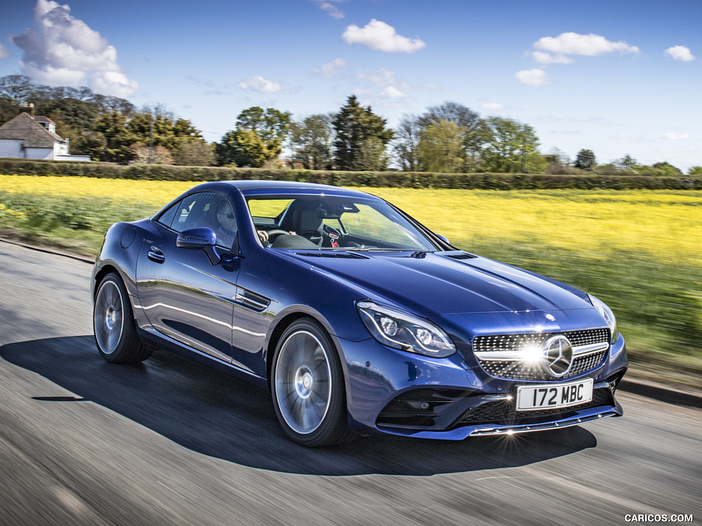 2017 Mercedes-Benz SLC 300 (UK-Spec) - Front Three-Quarter