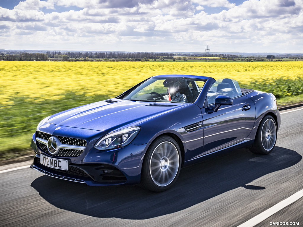 2017 Mercedes-Benz SLC 300 (UK-Spec) - Front Three-Quarter