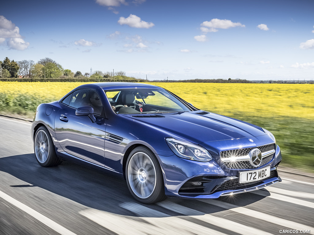 2017 Mercedes-Benz SLC 300 (UK-Spec) - Front Three-Quarter