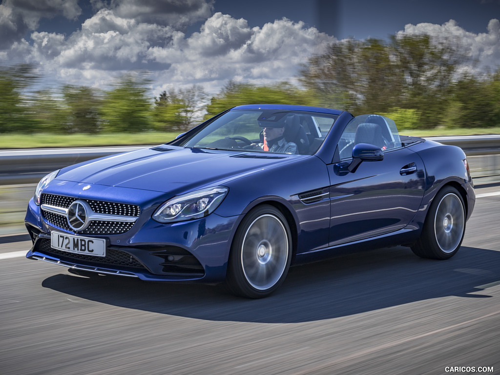 2017 Mercedes-Benz SLC 300 (UK-Spec) - Front Three-Quarter