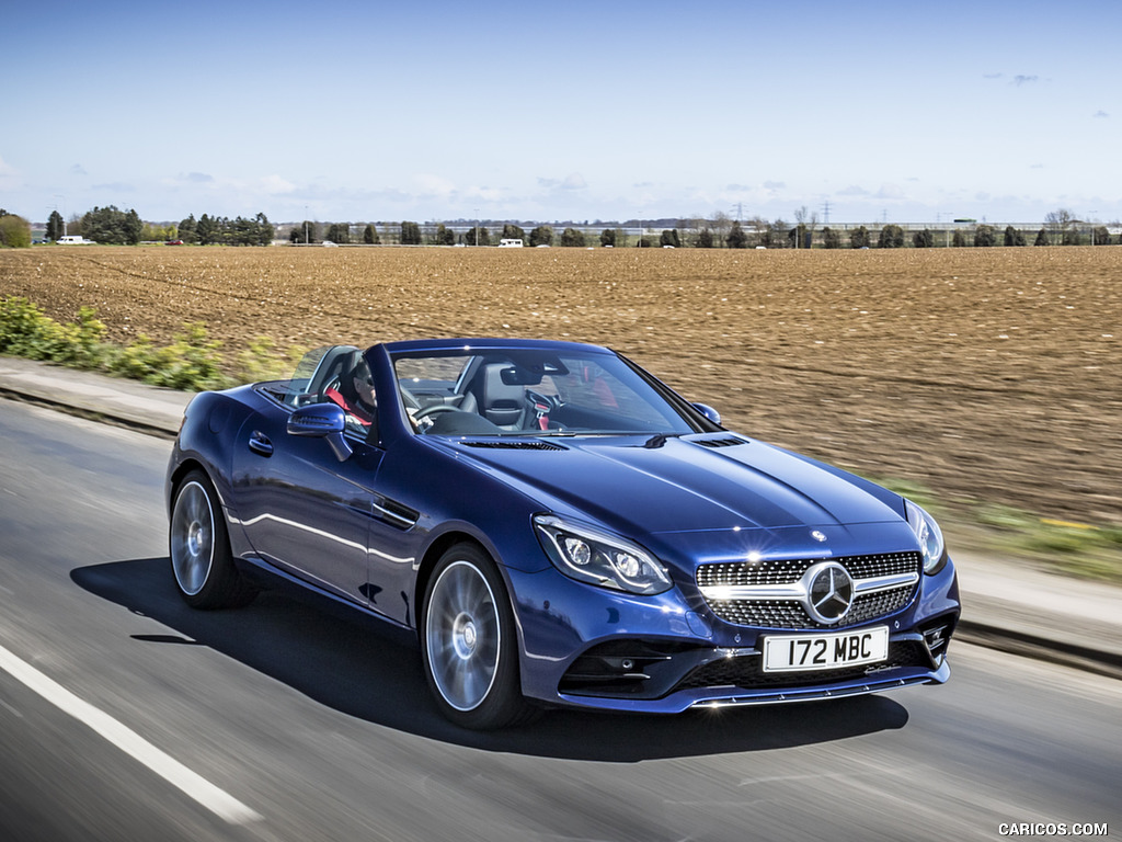 2017 Mercedes-Benz SLC 300 (UK-Spec) - Front Three-Quarter