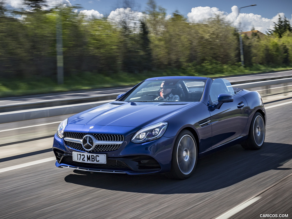 2017 Mercedes-Benz SLC 300 (UK-Spec) - Front Three-Quarter