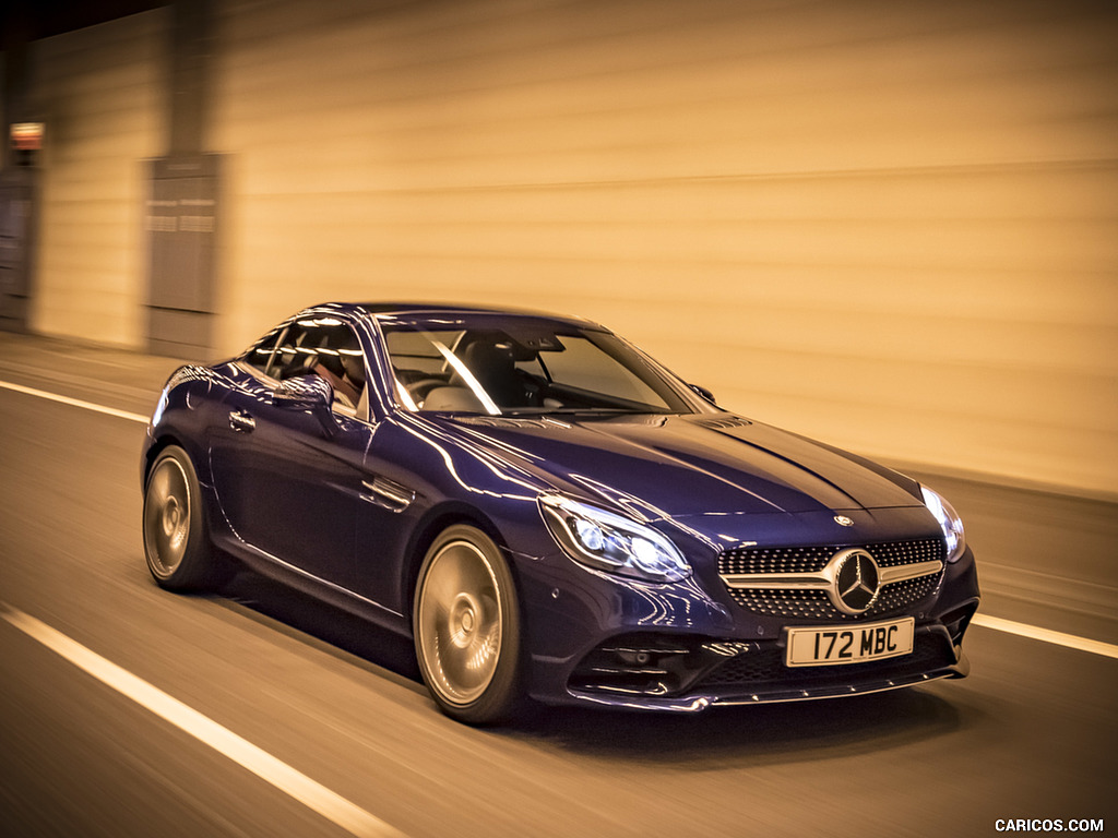 2017 Mercedes-Benz SLC 300 (UK-Spec) - Front Three-Quarter