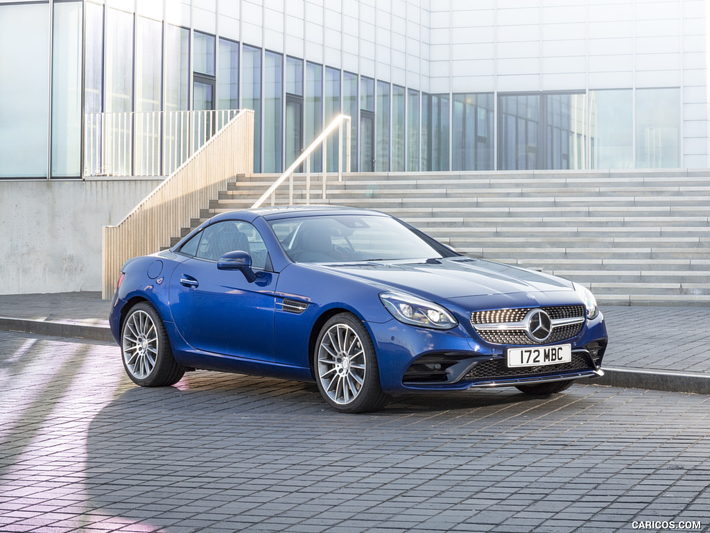 2017 Mercedes-Benz SLC 300 (UK-Spec) - Front Three-Quarter