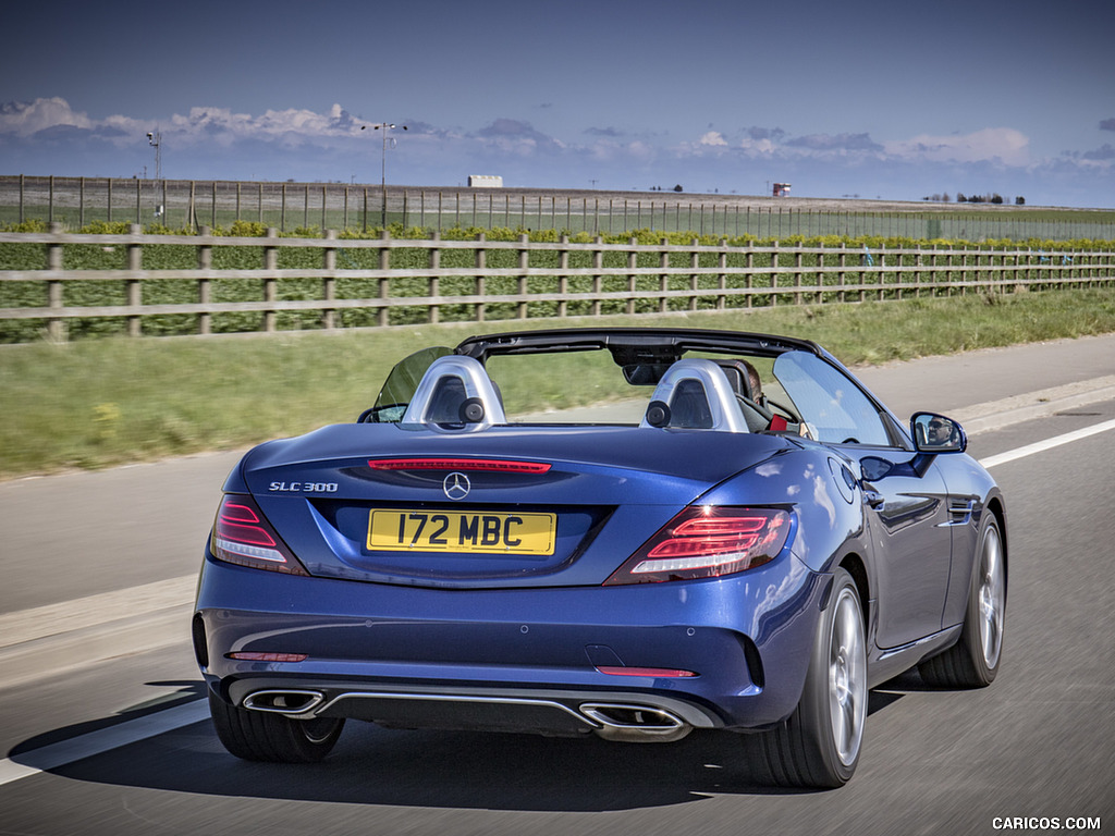 2017 Mercedes-Benz SLC 300 (UK-Spec) - Rear