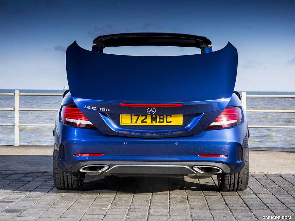 2017 Mercedes-Benz SLC 300 (UK-Spec) - Rear