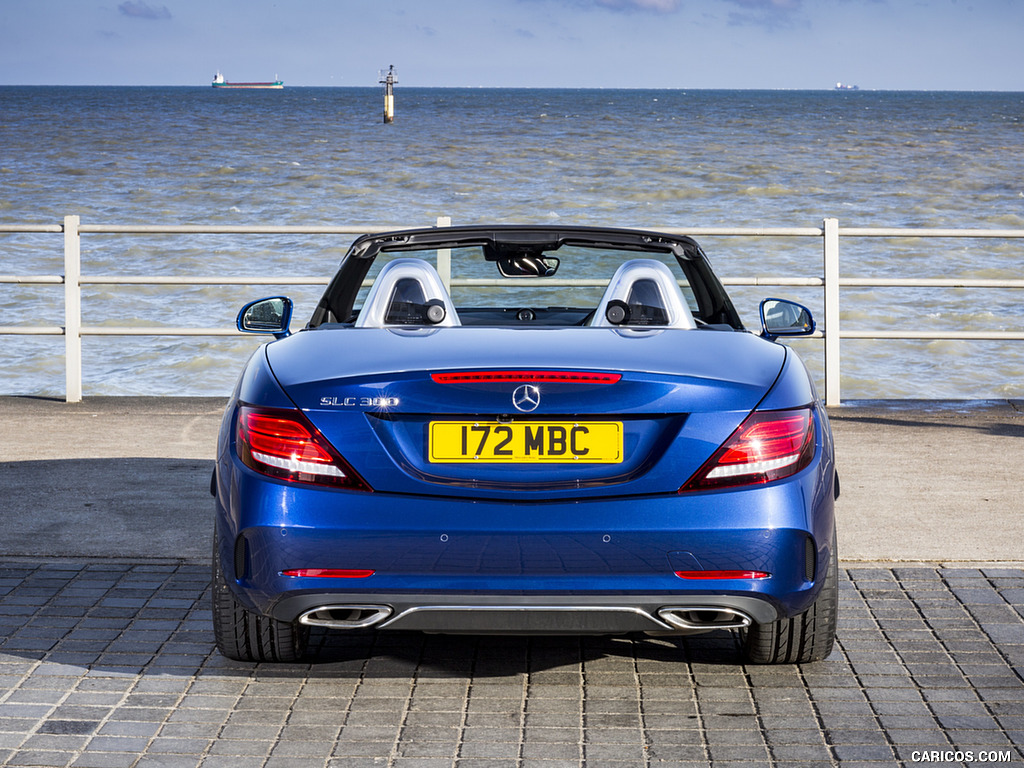 2017 Mercedes-Benz SLC 300 (UK-Spec) - Rear