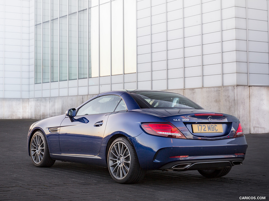 2017 Mercedes-Benz SLC 300 (UK-Spec) - Rear Three-Quarter