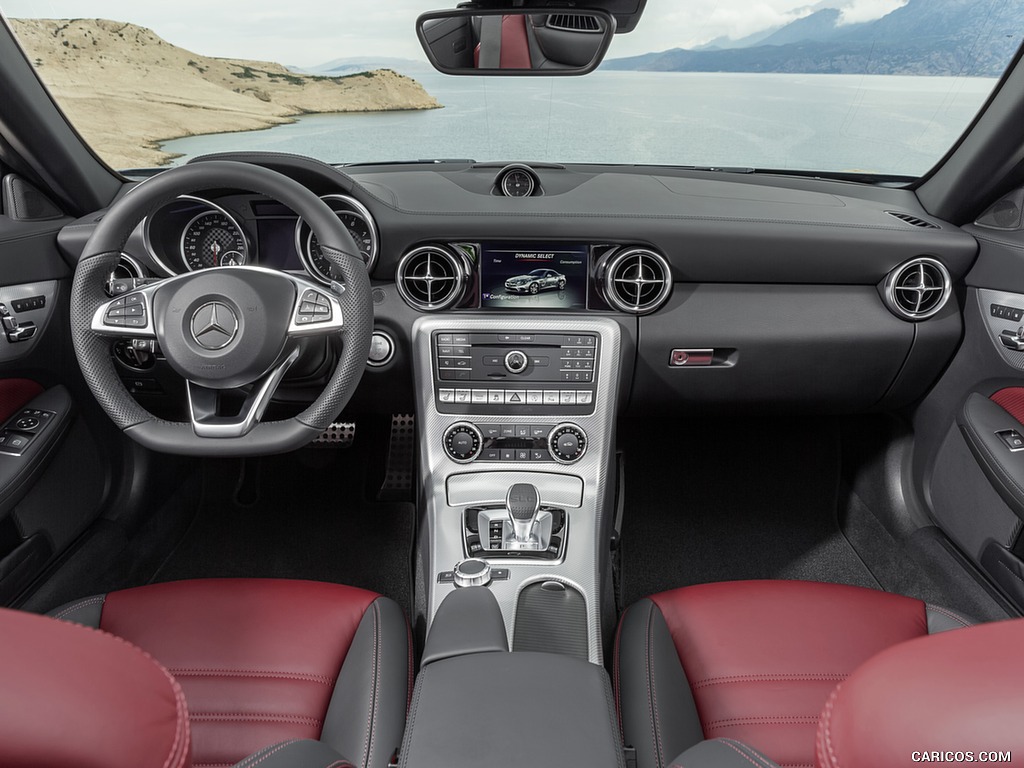 2017 Mercedes-Benz SLC 300 - Bengal Red/Black Interior, Cockpit