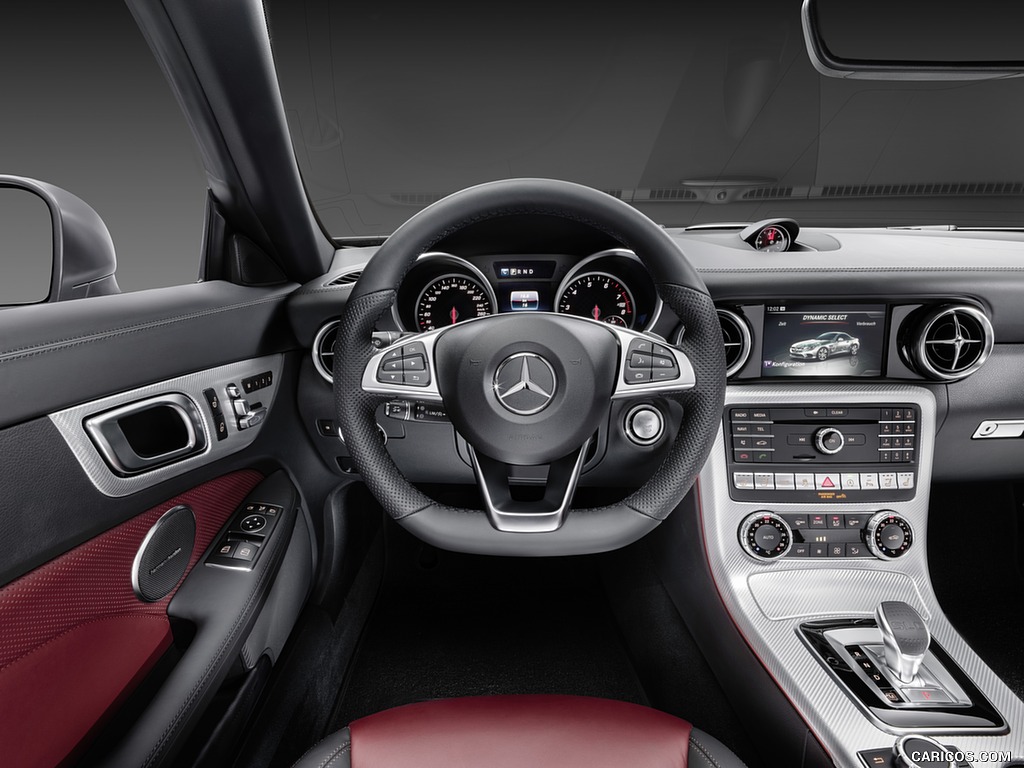 2017 Mercedes-Benz SLC 300 - Bengal Red/Black Interior, Cockpit