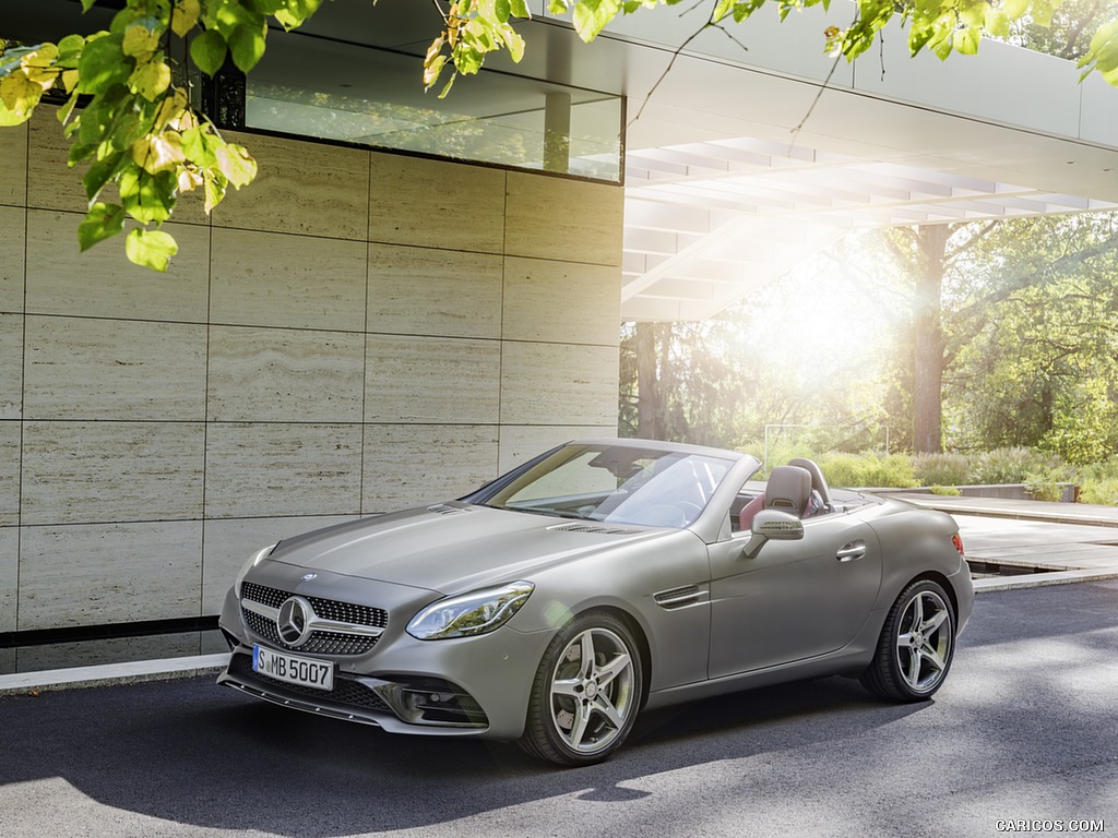 2017 Mercedes-Benz SLC 300 AMG Line (Color: Designo Cerrusit Grey Magno)