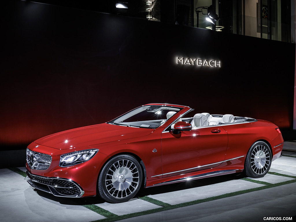 2017 Mercedes-Maybach S 650 Cabriolet at LA Auto Show