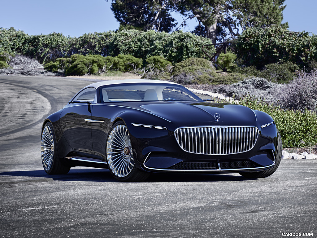 2017 Mercedes-Maybach Vision 6 Cabriolet EV Concept - Front