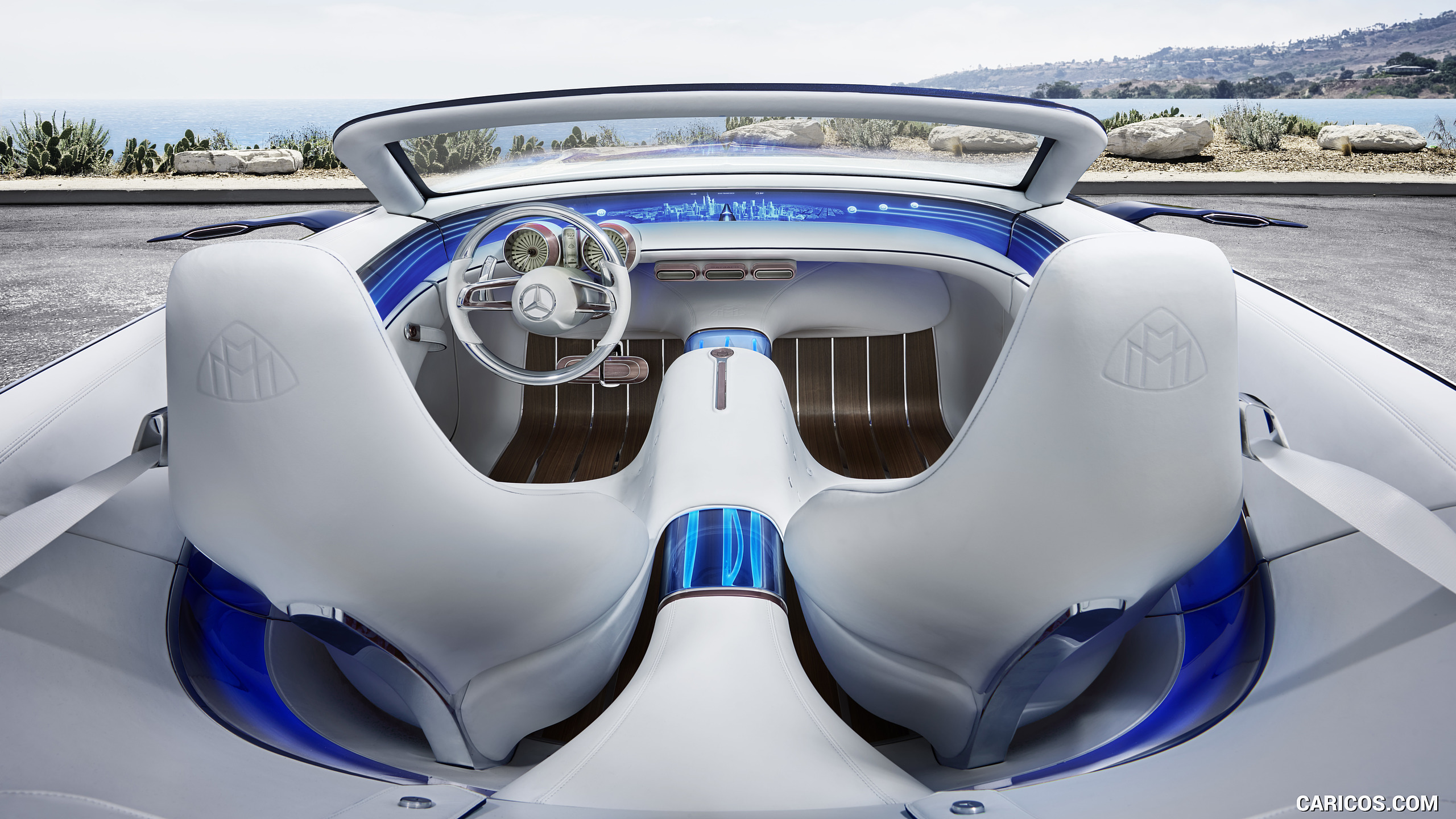 2017 Mercedes-Maybach Vision 6 Cabriolet EV Concept - Interior, #20 of 20