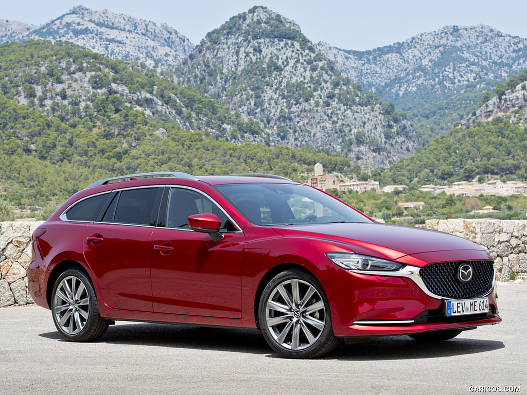 2018 Mazda6 Wagon - Front Three-Quarter