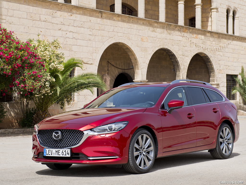 2018 Mazda6 Wagon - Front Three-Quarter