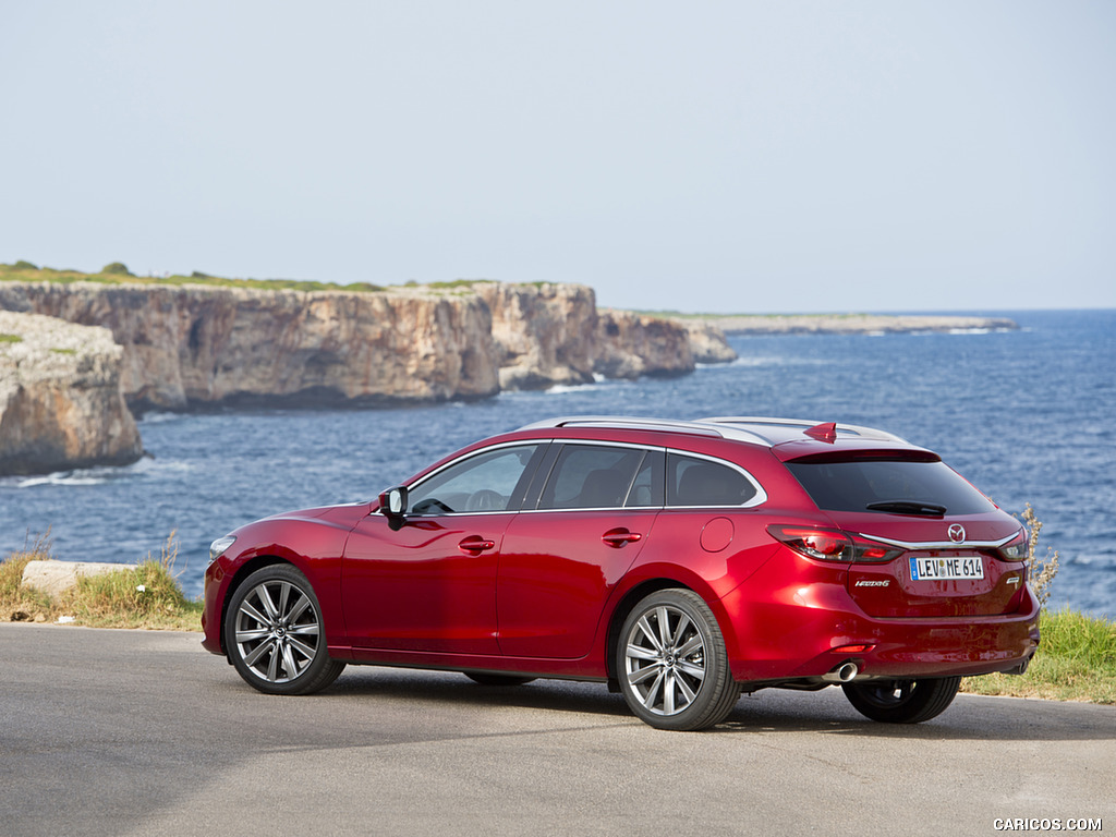 2018 Mazda6 Wagon - Rear Three-Quarter