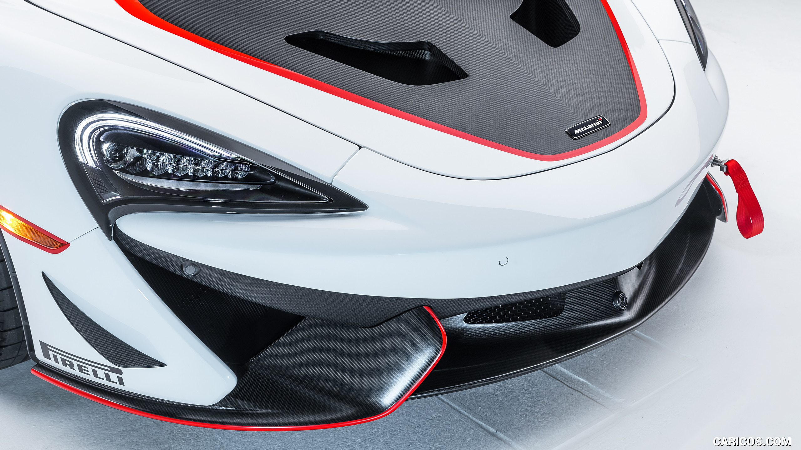 2018 McLaren 570S GT4 MSO X No. 8 White Red And Blue Accents - Detail, #6 of 22