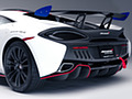 2018 McLaren 570S GT4 MSO X No. 8 White Red And Blue Accents - Detail