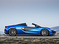 2018 McLaren 570S Spider (Color: Vega Blue) - Side