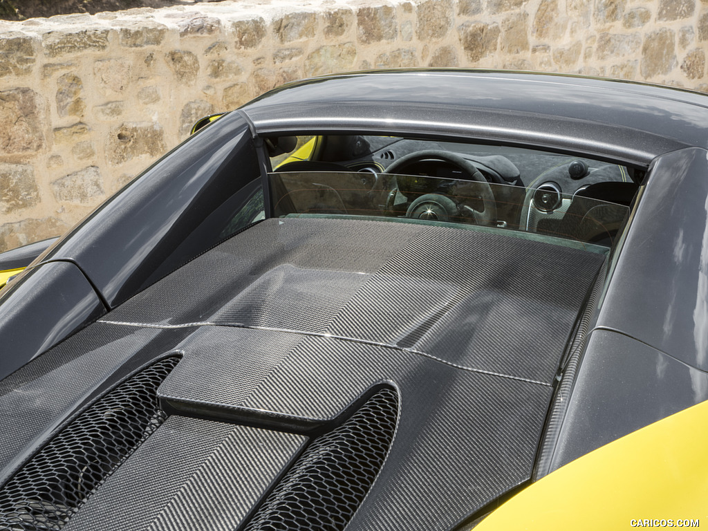 2018 McLaren 570S Spider (Color: Sicilian Yellow) - Detail