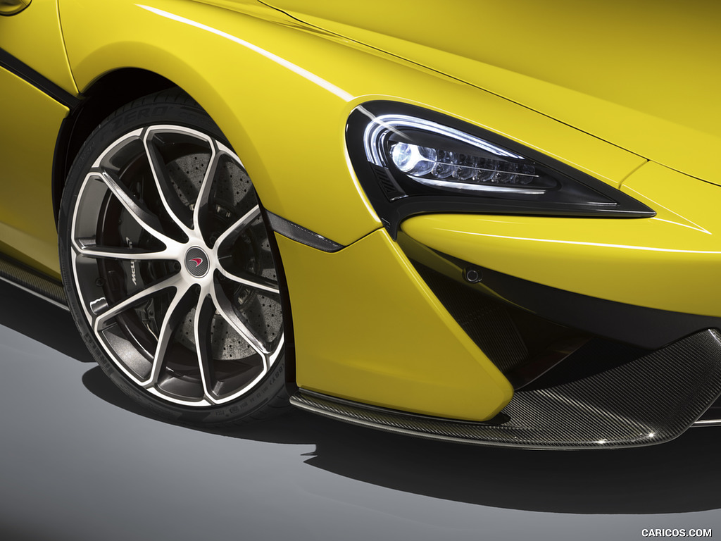 2018 McLaren 570S Spider (Color: Sicilian Yellow) - Headlight