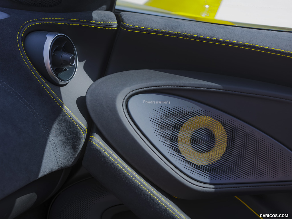 2018 McLaren 570S Spider (Color: Sicilian Yellow) - Interior, Detail