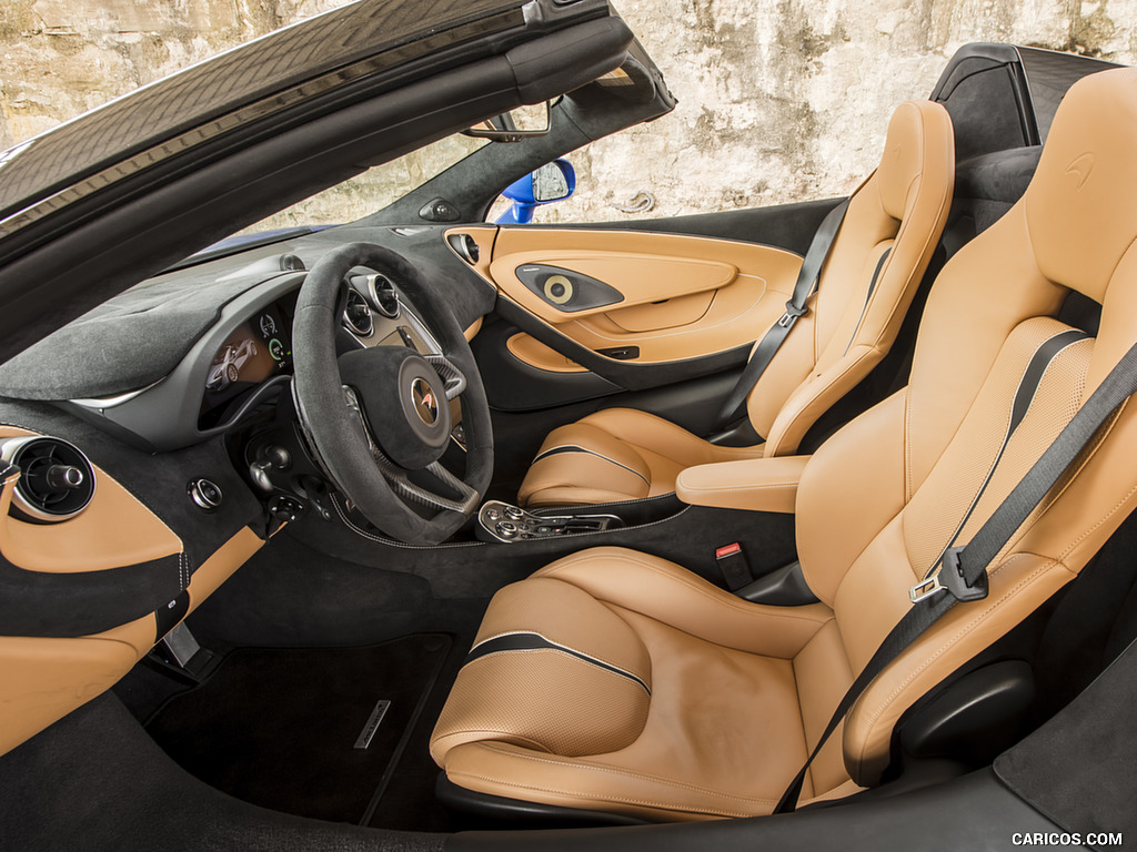 2018 McLaren 570S Spider (Color: Vega Blue) - Interior