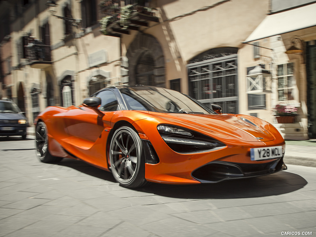 2018 McLaren 720S (Color: Azores Orange) - Front Three-Quarter