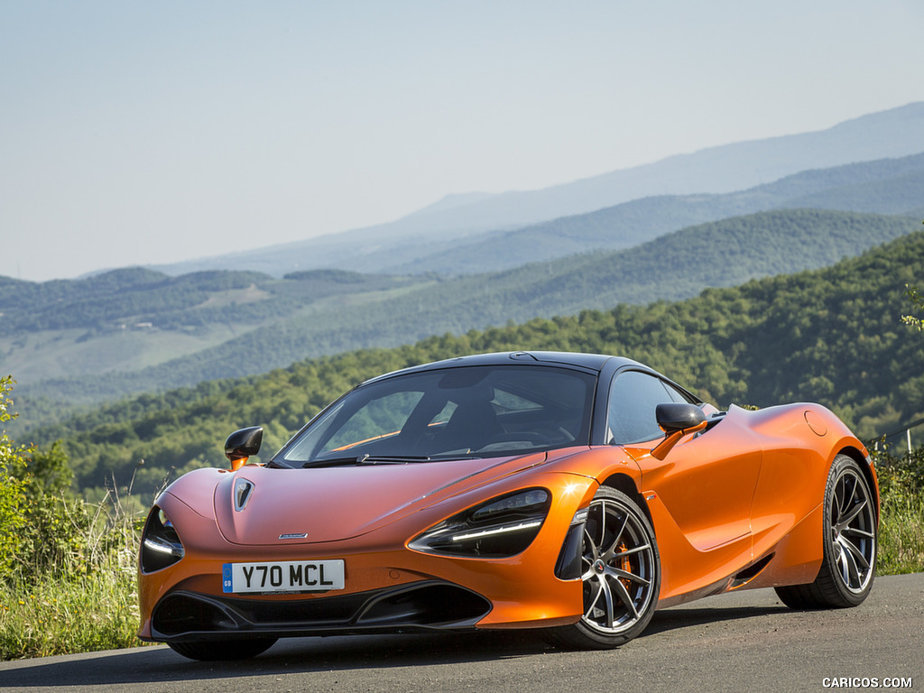 2018 McLaren 720S (Color: Azores Orange) - Front Three-Quarter