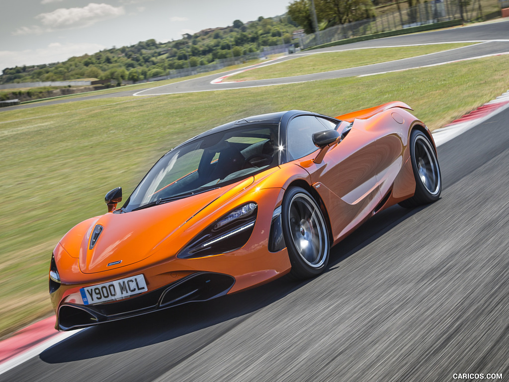 2018 McLaren 720S (Color: Azores Orange) - Front Three-Quarter