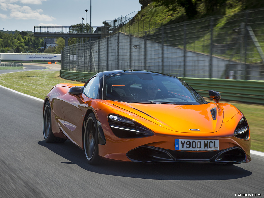 2018 McLaren 720S (Color: Azores Orange) - Front Three-Quarter