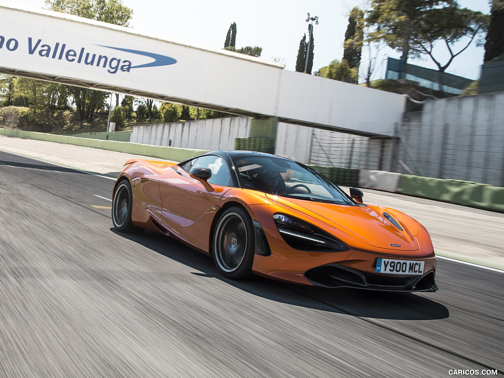 2018 McLaren 720S (Color: Azores Orange) - Front Three-Quarter