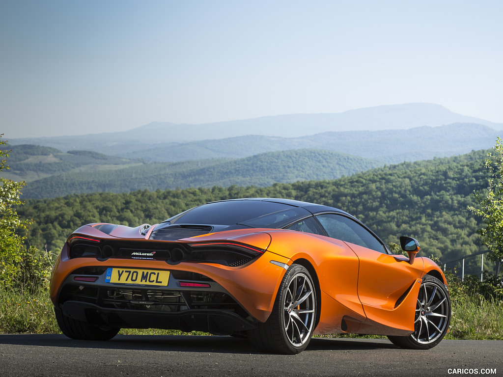 2018 McLaren 720S (Color: Azores Orange) - Rear