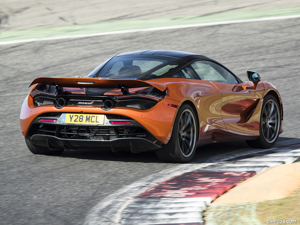 2018 McLaren 720S (Color: Azores Orange) - Rear