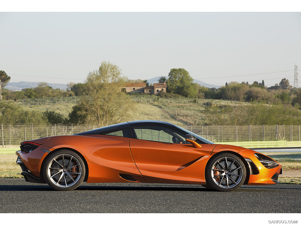 2018 McLaren 720S (Color: Azores Orange) - Side