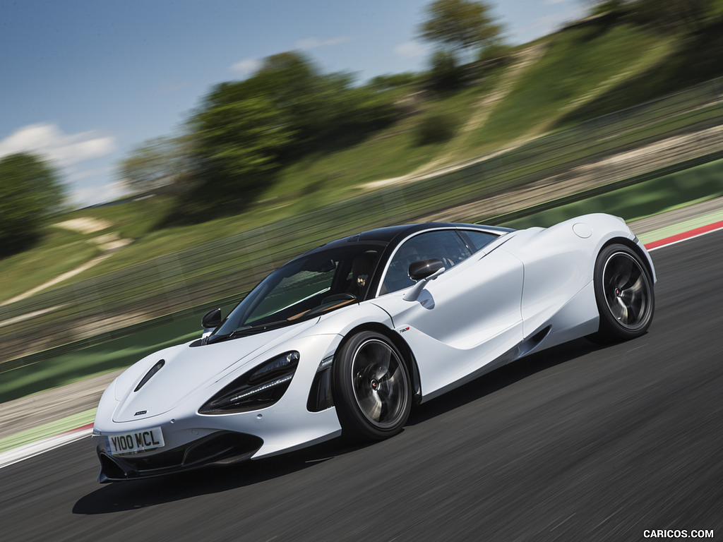 2018 McLaren 720S (Color: Glacier White) - Front Three-Quarter