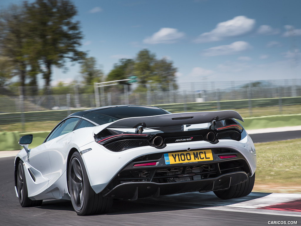 2018 McLaren 720S (Color: Glacier White) - Rear