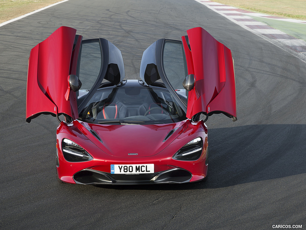 2018 McLaren 720S (Color: Memphis Red) - Doors Up - Front