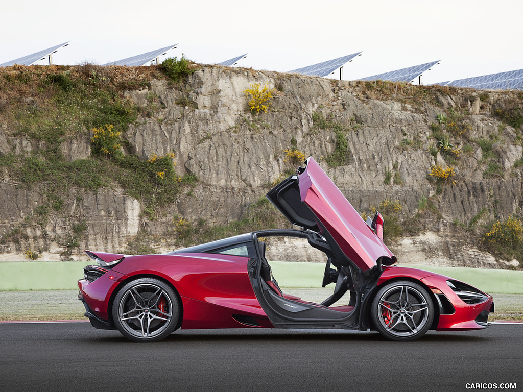 2018 McLaren 720S (Color: Memphis Red) - Doors Up - Side