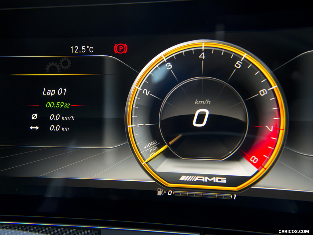 2018 Mercedes-AMG E63 S 4MATIC+ - Digital Instrument Cluster