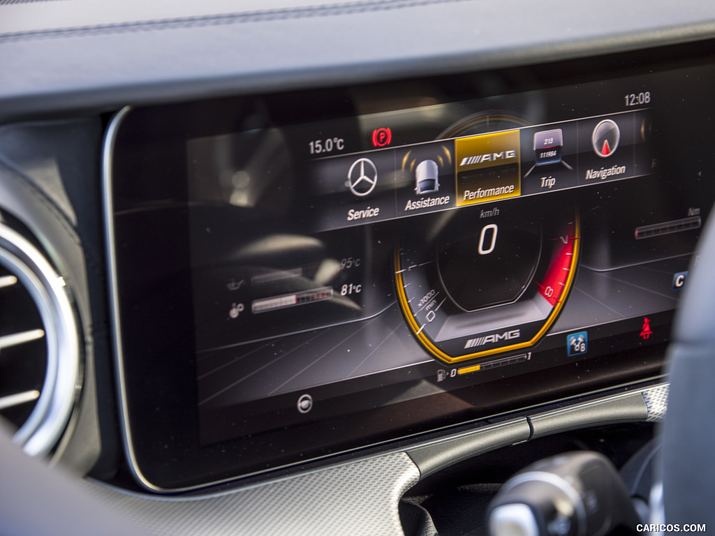 2018 Mercedes-AMG E63 S 4MATIC+ - Digital Instrument Cluster