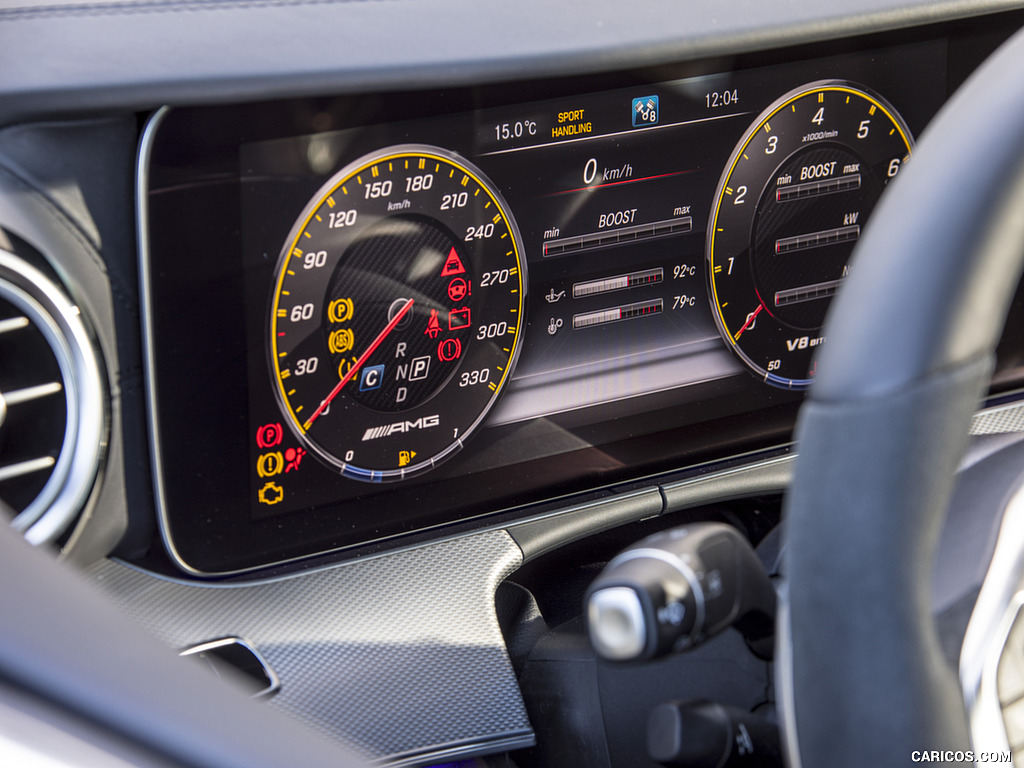 2018 Mercedes-AMG E63 S 4MATIC+ - Digital Instrument Cluster