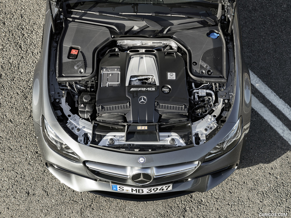 2018 Mercedes-AMG E63 S 4MATIC+ - Engine